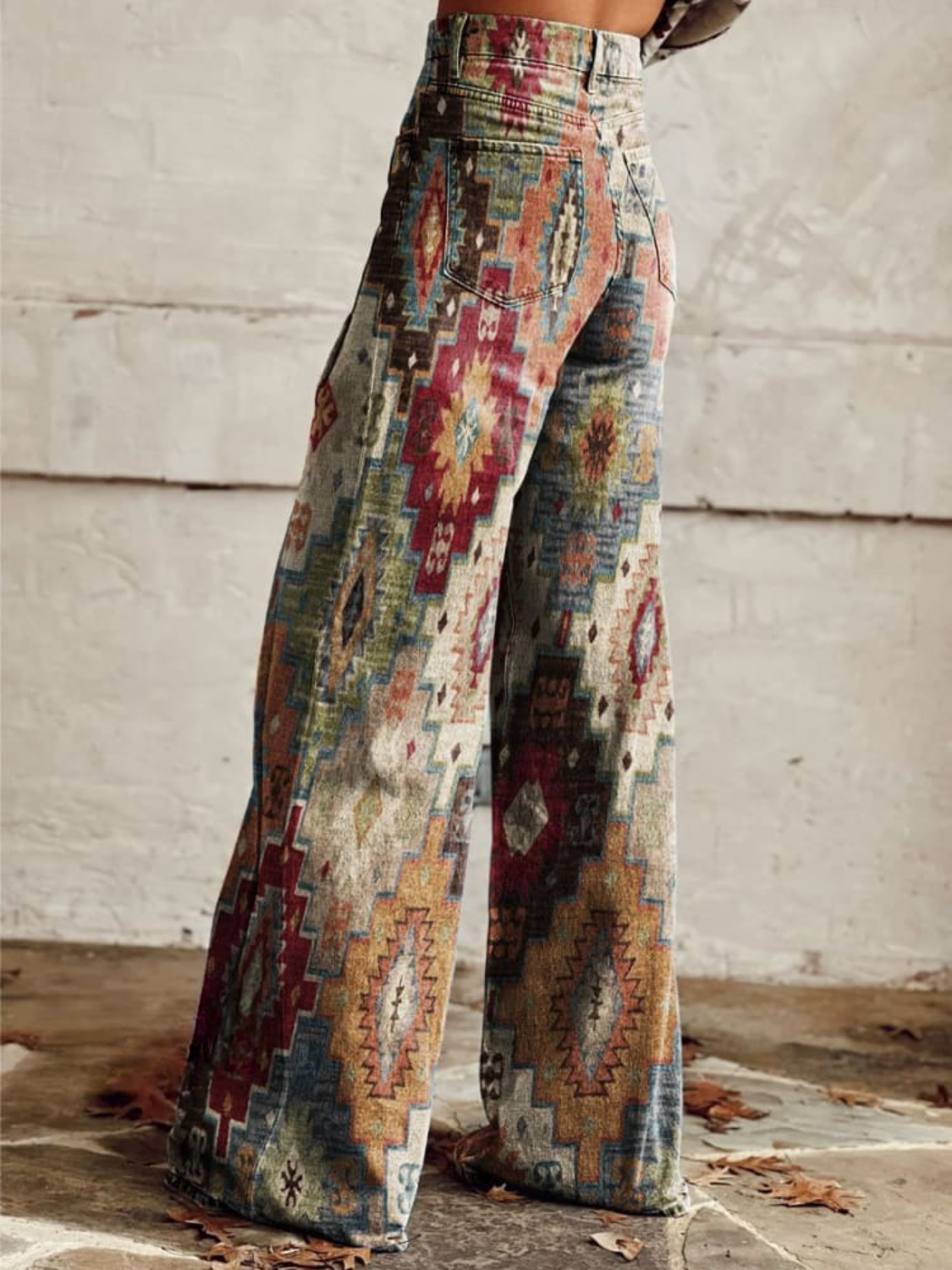 Léa - Elegantes pantalones retro