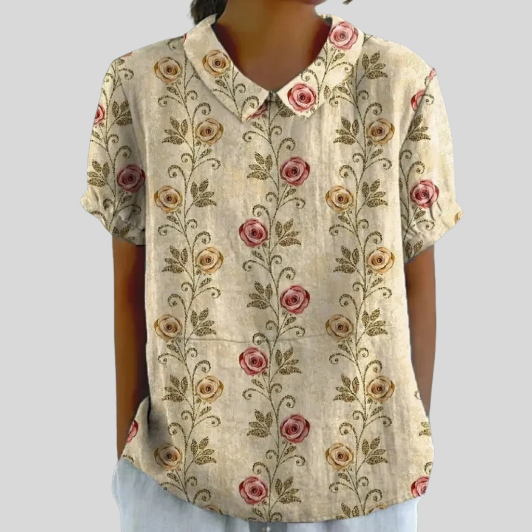 Top Floral Elegante Cómodo