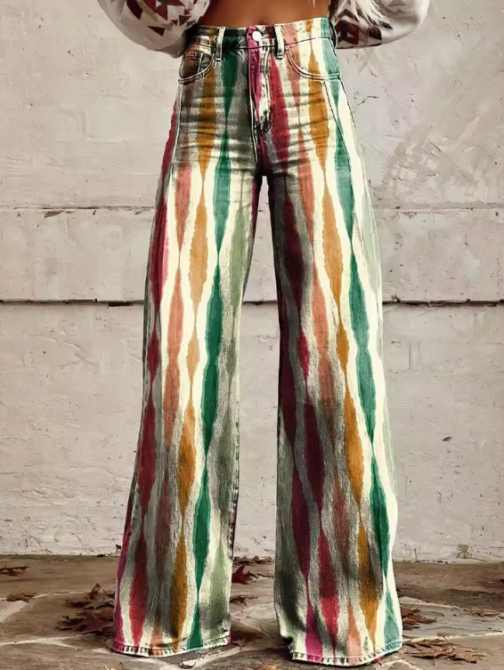 Isabella - Pantalones elegantes de estilo bohemio