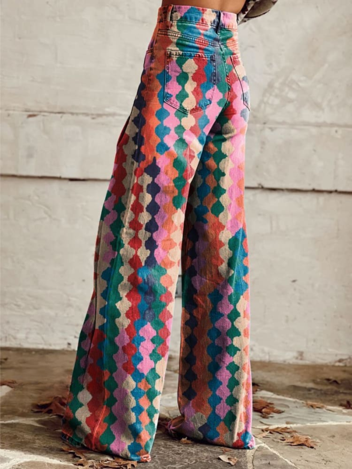 Melisa- Pantalones elegantes de estilo bohemio