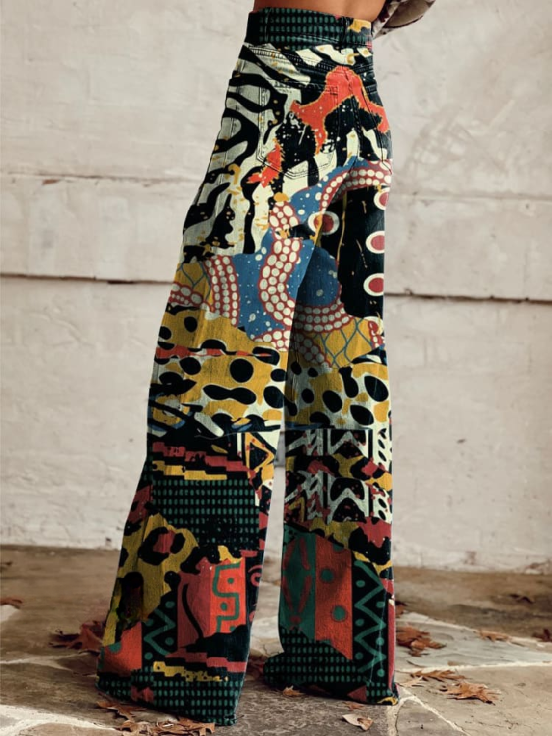 Julieta - Elegantes pantalones de pierna ancha