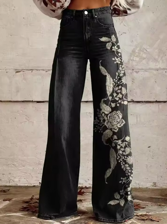 Maria - Pantalones elegantes de estilo bohemio