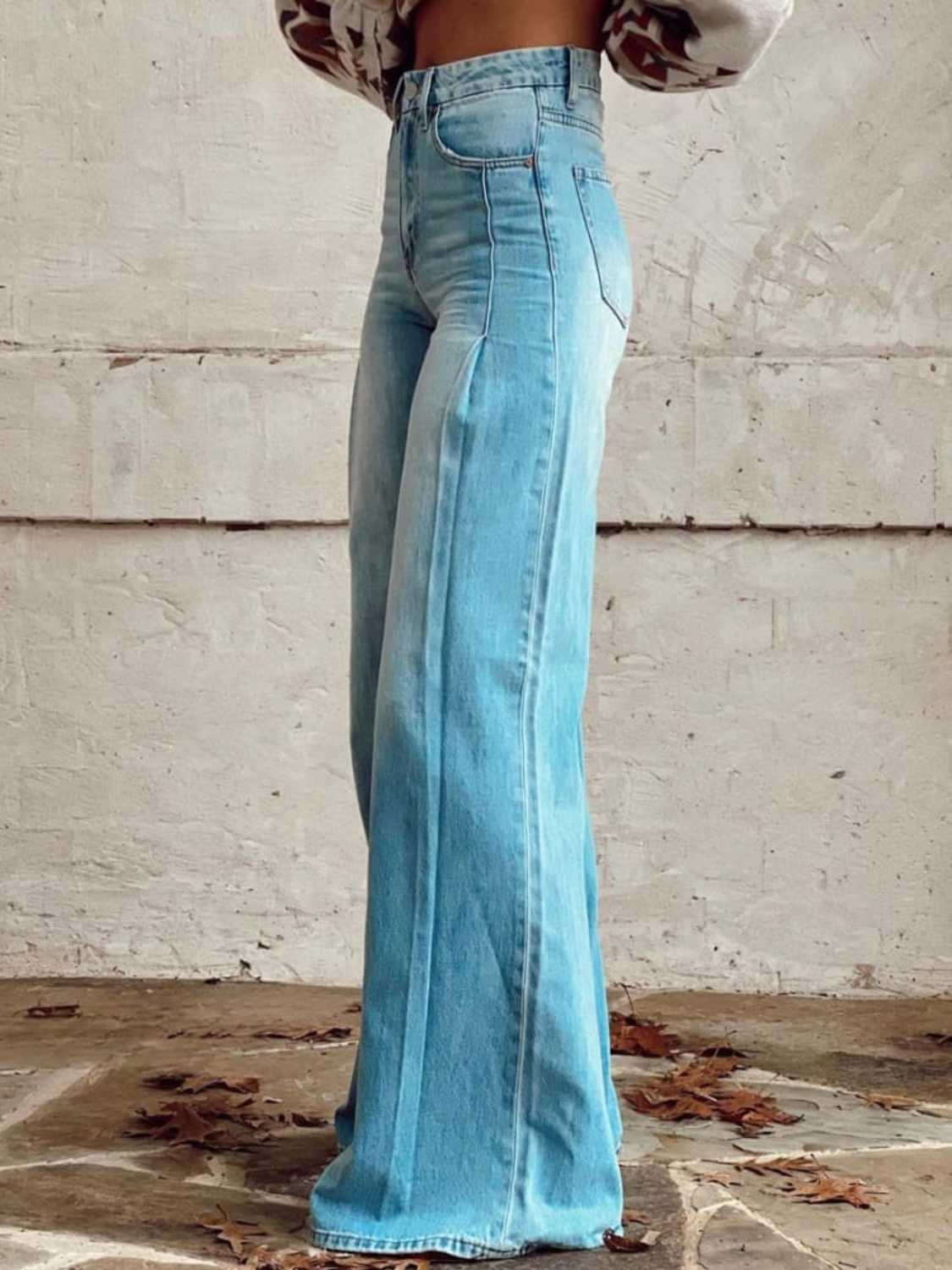 Lucia - Elegantes pantalones de pierna ancha