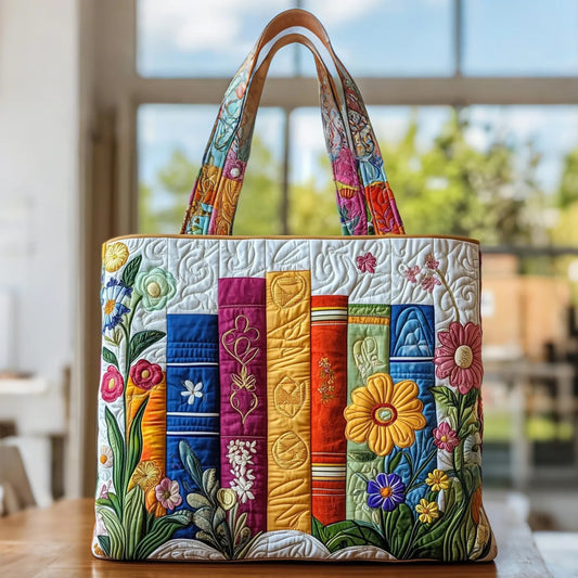 Bolso artesanal de la Biblioteca Floral
