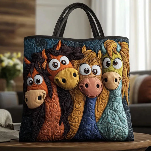 Bolso hecho a mano con poni
