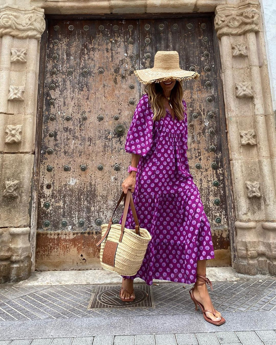 ISABEL™ | VESTIDO LARGO BOHEMIO