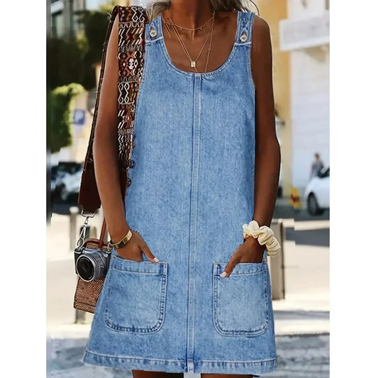 Senda ™ | Vestido informal con aspecto vaquero