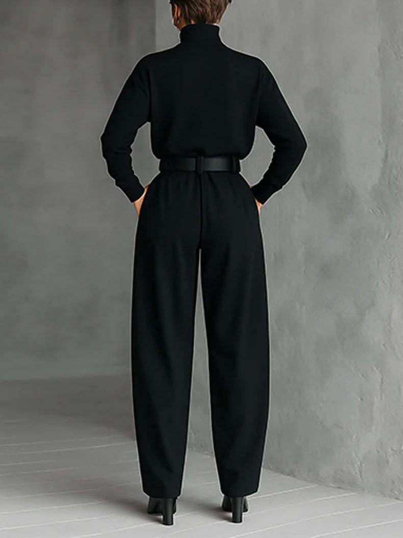 Conjunto de Pantalón Doris™ de Cuello Alto