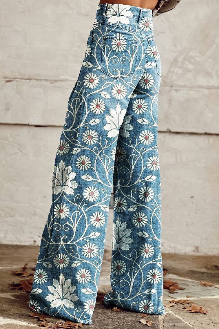 Margarita- Pantalones estilo boho chic
