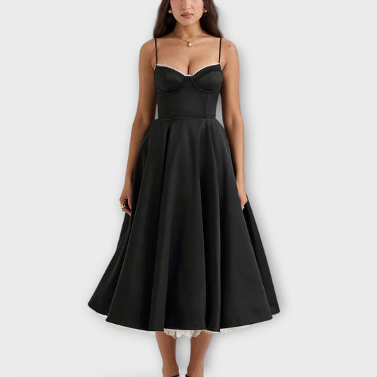 Mélie – Vestido ligero de verano con detalle de corsé que realza tu feminidad